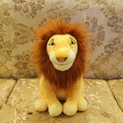 N/B Ypzz Original Cartoon Lion King Mufasa Cute Stuff Plush Toy Doll