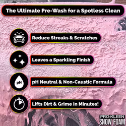 ProKleen Fragranced Super-Thick Snow Foam - 10L, Strawberry Milkshake