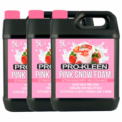ProKleen Fragranced Super-Thick Snow Foam - 15L, Strawberry Milkshake