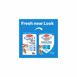 Bob Martin Clear | Spot On Flea Treatment for Cats & Ferrets | Kills Fleas & Ticks | Fast Control, 15 Week Protection | (3 Pipettes)
