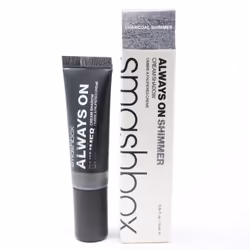 Smashbox Always On Shimmer Cream Eye Shadow 0.34oz/10ml New With Box - Charcoal Shimmer