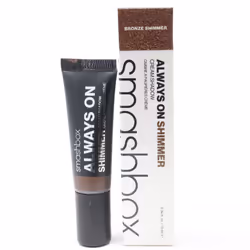 Smashbox Always On Shimmer Cream Eye Shadow 0.34oz/10ml New With Box - Bronze Shimmer