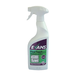 Evans Vanodine A060 Final Touch Washroom Sanitiser ~ 6x750 mL