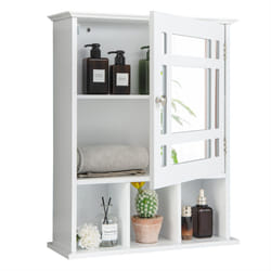Wall-mounted Bathroom Cabinet Storage Organizer Medicine Cabinet