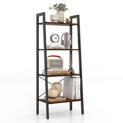 4-Tier Bookshelf Industrial Home Display Shelf Plant Flower Stand