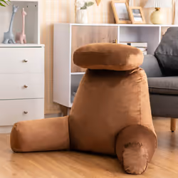 Rest Body Pillow w/ Support Arms & Detachable Neck Roll &Covers