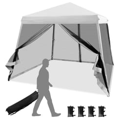 3M x 3M Pop up Gazebo Outdoor Instant Canopy Tent With Mesh Roller Bag