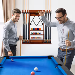 Billiards Pool Cue Rack Only Wall Mounted Billiard Stick Holder
