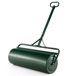 Metal Lawn Roller Push/Tow-Behind Lawn Roller 63L Sod Roller