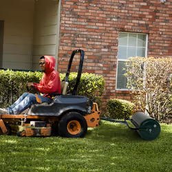 Metal Lawn Roller Push/Tow-Behind Lawn Roller 63L Sod Roller