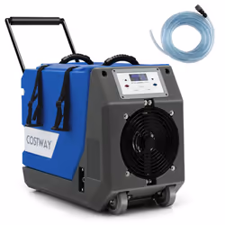85L Commercial Dehumidifier w/Pump Drain Hose  Industrial Dehumidifier