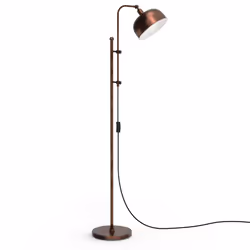 Industrial Tall Floor Lamp Desk Lamp w / Adjustable Height & Lamp Head