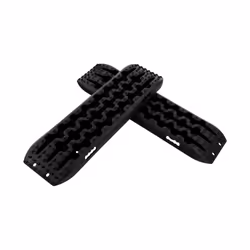 2 PCS Large Recovery Traction Boards Set W/ Jack Lift Base Tire ladder