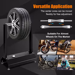 Motorcycle Bike Wheel Balancer Portable Steel Tire Balancing Tool
