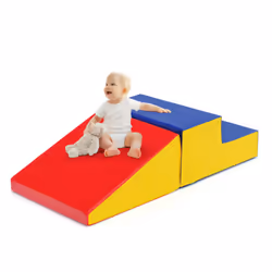 Crawl Activity Play Set Soft Foam Toddler Stairs Ramp Climber Gym Toy