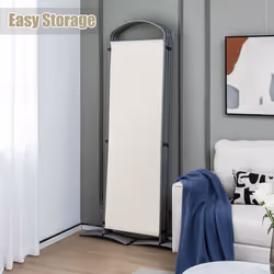 188cm Privacy Screen Panel Folding Room Divider Fabric Wall Divider