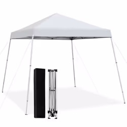3 x 3m Outdoor Instant Pop-up Canopy Folding Slanted Leg Canopy Tent