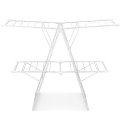 2-Tier Clothes Drying Rack Folding Dryer Stand Drying Rails