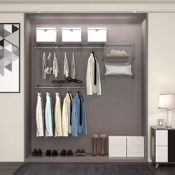 Custom Closet Organizer Kit Wall-mounted Closet System
