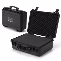 45x34x18cm Portable Hard Case Waterproof Camera Case Tool Box with Fit Foam