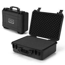 45x34x18cm Portable Hard Case Waterproof Camera Case Tool Box with Fit Foam