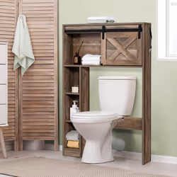Over The Toilet Storage Cabinet Freestanding Bathroom  Storage Shelves