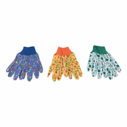 Silverline 896865 Floral Gardening Gloves 3pk