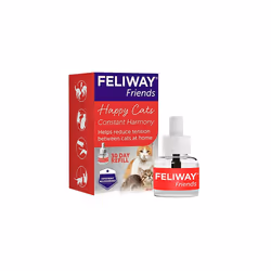 FELIWAY Friends 30 Day Refill, helps to reduce conflict in multi-cat households, helping cats get along better - 48ml