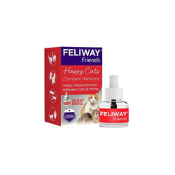 FELIWAY Friends 30 Day Refill, helps to reduce conflict in multi-cat households, helping cats get along better - 48ml
