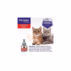 FELIWAY Friends 30 Day Refill, helps to reduce conflict in multi-cat households, helping cats get along better - 48ml