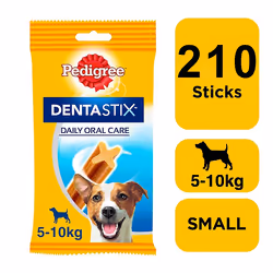 210 Pedigree Dentastix Daily Dental Sticks Dog Treats Small Dog Chews