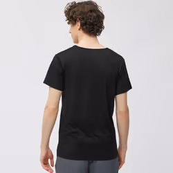 Gu By Uniqlo Style Dry Mesh V Neck Tee  Short sleeVe - 00 WHITE/M