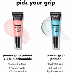 E.L.F. Power Grip Primer Clear - 0.5 fl oz, 15ml & Hyaluronic Acid ELF
