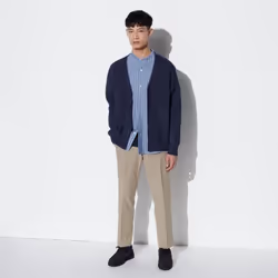 Uniqlo Japan Impressive Pants  Cotton Like - 32 BEIGE/82
