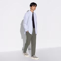 Uniqlo Japan Impressive Pants  Cotton Like - 32 BEIGE/82