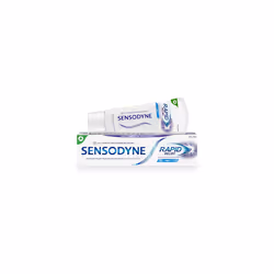 Sensodyne Rapid Relief Toothpaste, Daily Fast Relief Sensitive Toothpaste for Sensitive Teeth, Original Mint Flavour, 75ml
