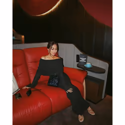 Knit Hollow Out Cover Ups Maxi Dress Female Off-Shoulder Loose Long Sleeve Dresses Holiday Casual Beach Party Dress For Women ...