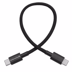 Kondor Blue 10" Lidar Focus USB C Cables, 0.254 m, USB C, USB C, Black