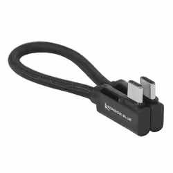 Kondor Blue KB-USBC-DRA-8-BK USB cable USB 3.2 Gen 2 (3.1 Gen 2) 0.2 m Black - Additional view 4