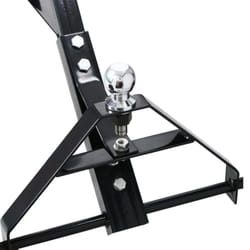 Oypla Metal Caravan Boat Jet Ski Trailer Dolly - Black - 275KG Load Capacity