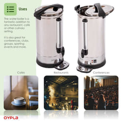 Oypla Electrical 30L Catering Hot Water Boiler Tea Urn Coffee