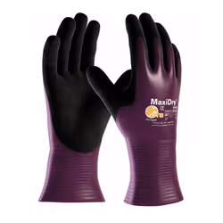 3 Pack MaxiDry ATG Ultra Lightweight Nitrile Grip Oil-Resistant Glove 56-426 - 7/Small