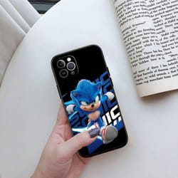 II19 Sonics Phone Case for Samsung A35 A25 A24 A15 A05S A05 M55 M35 M15 A06 A16 A02 A12 A13 A10 A20 A30 A22 A31 A32 A33 A41 A42 A - ebony, Samsung A25