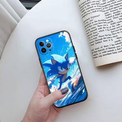 II19 Sonics Phone Case for Samsung A35 A25 A24 A15 A05S A05 M55 M35 M15 A06 A16 A02 A12 A13 A10 A20 A30 A22 A31 A32 A33 A41 A42 - lava, Samsung A33 5G