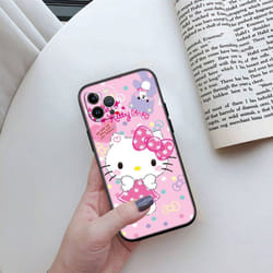 Ii8 Hello Kitty Phone Case For Iphone 6 6s 7 8 11 12 13 14 15 Xs Pro Max Xr X Se Samsung S20 S21 S22 S23 S24 Fe Ultra Plus Lite - iris, iPhone SE 2020