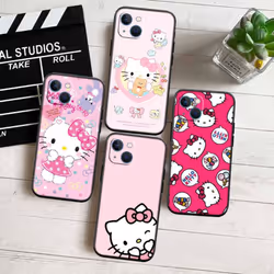 Ii8 Hello Kitty Phone Case For Iphone 6 6s 7 8 11 12 13 14 15 Xs Pro Max Xr X Se Samsung S20 S21 S22 S23 S24 Fe Ultra Plus Lite - harlequin, iPhone 14