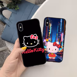 Ii8 Hello Kitty Phone Case For Iphone 6 6s 7 8 11 12 13 14 15 Xs Pro Max Xr X Se Samsung S20 S21 S22 S23 S24 Fe Ultra Plus Lite - harlequin, iPhone 14
