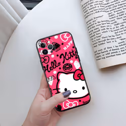 Ii8 Hello Kitty Phone Case For Iphone 6 6s 7 8 11 12 13 14 15 Xs Pro Max Xr X Se Samsung S20 S21 S22 S23 S24 Fe Ultra Plus L ...