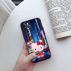 Ii8 Hello Kitty Phone Case For Iphone 6 6s 7 8 11 12 13 14 15 Xs Pro Max Xr X Se Samsung S20 S21 S22 S23 S24 Fe Ultra Plus - abyss, iPhone 14 Pro Max