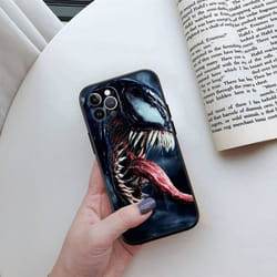 II23 Venom Phone Case for iPhone 6 6s 7 8 11 12 13 14 15 XS Pro Max XR X SE Samsung S20 S21 S22 S23 S24 FE Ultra Plus Lite S21S A55 - buff, iPhone 11